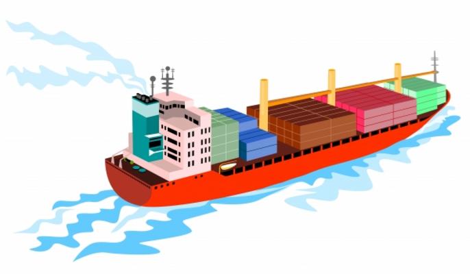 clipart container ship - photo #1