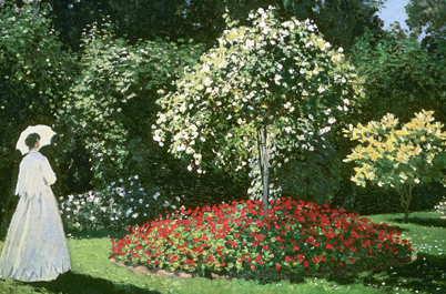 Schilderijen van tuinen en parklandschappen