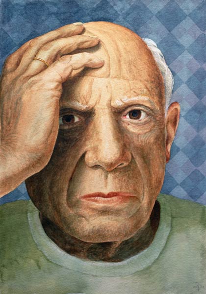 Pablo Picasso portret