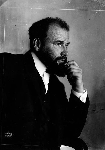 Gustav Klimt (z/w foto)