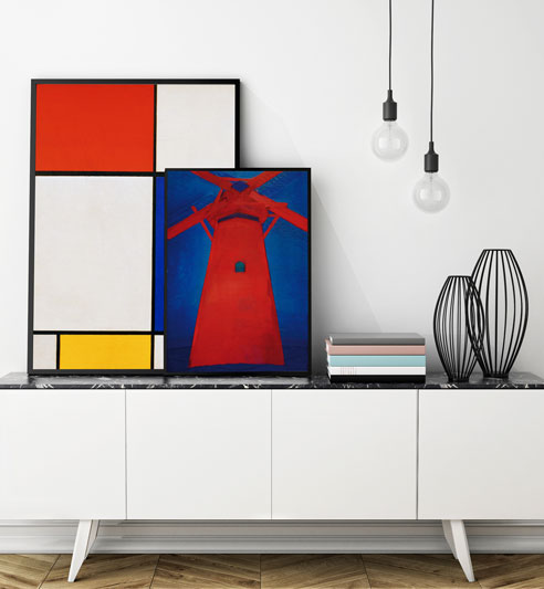 Bauhaus: primaire kleuren