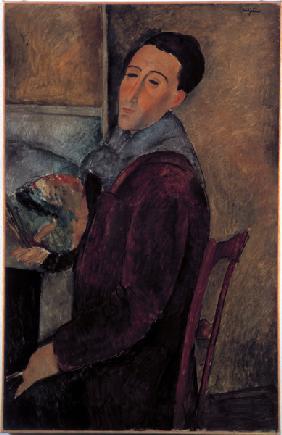 Zelfportret van Modigliani