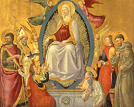 Die Himmelfahrt Mariae van Neri di Bicci