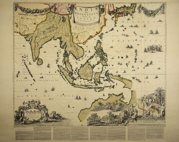 Map of the Malaysian Archipelago Allard van Allard