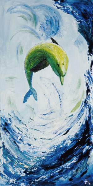 Green Delphin van Arthelga