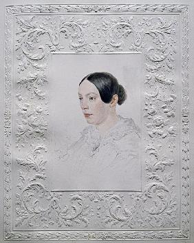 Portrait of Adelaida Alexandrovna Senkovskaya (1800-1858), née Baroness von Rahl