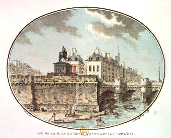 Paris, Pont Neuf , Campion after Sergent van Campion