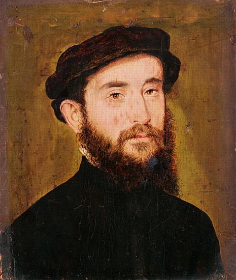 Portrait of an Unknown Man van Corneille de Lyon