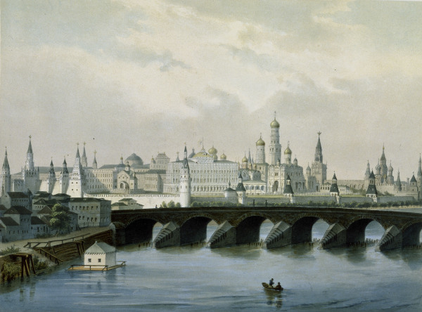 Moscow , Kremlin van Cuvillier
