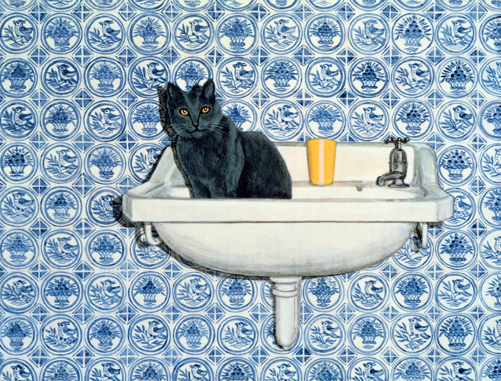My Bathroom Cat  van Ditz 