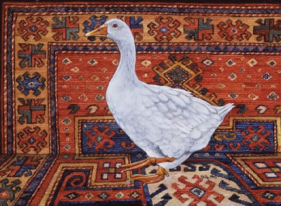 Singleton Carpet Goose  van Ditz 