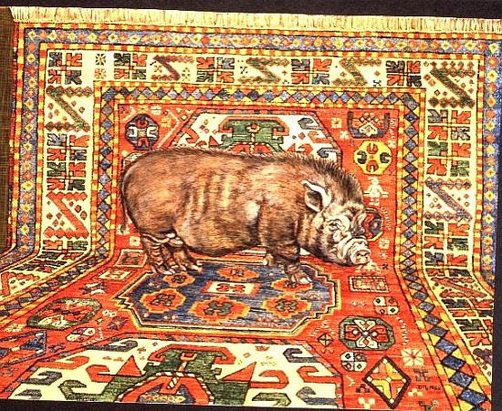 The Carpet Pig  van Ditz 