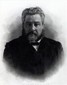 Reverend Charles Haddon Spurgeon, after a photograph by Elliot & Fry
