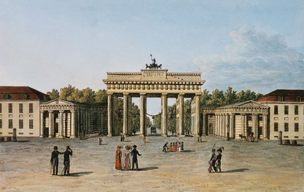 Brandenburg Gate & Pariser Platz van Forst