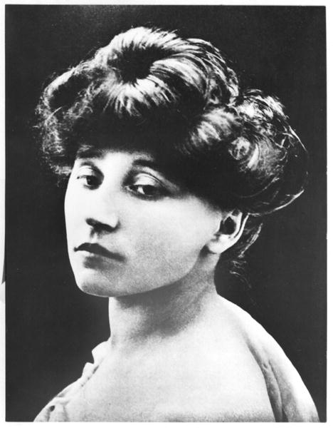 Colette (1873-1954) late 19th century (b/w photo)  van French Photographer