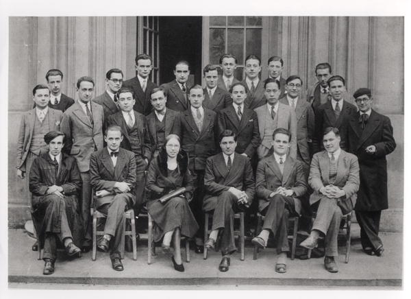 Graduating class of the Ecole Normale Superieure, Paris, 1931 (b/w photo)  van French Photographer