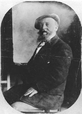 Alfred Sisley (1839-99) c.1895 (b/w photo) 