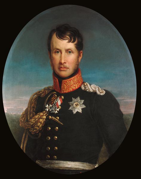 Frederick William III , Gebauer van Gebauer