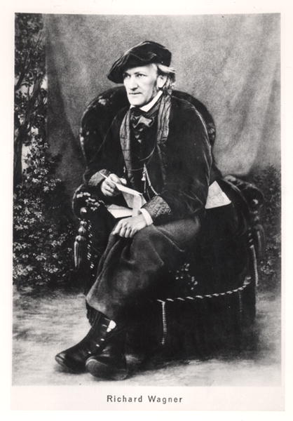 Richard Wagner (1813-1883) (b/w photo)  van German Photographer