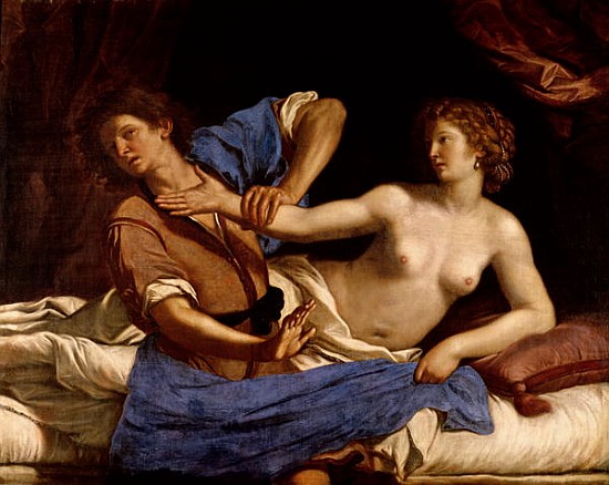 Joseph and the Wife of Potiphar, c.1649 van Guercino (Giovanni Francesco Barbieri)