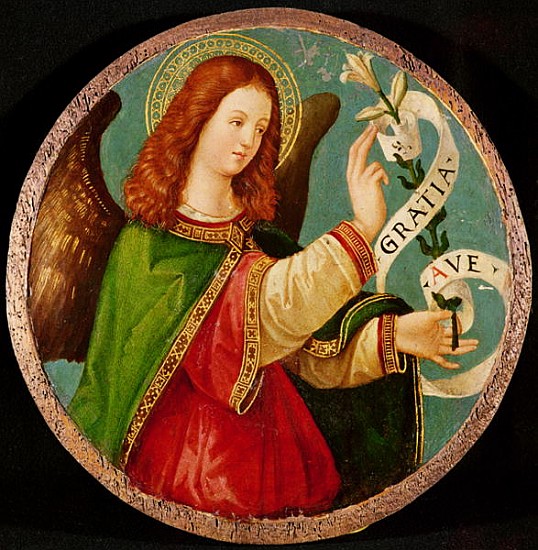 The Angel of the Annunciation van Italian School