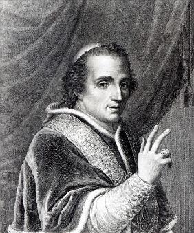 Pope Pius VII; engraved by Rafaello Morghen