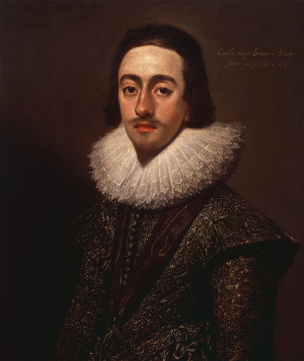 Charles I as prince of Wales van Mytens