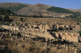 General view of the baths, High Imperial Period (27 BC-395 AD) (photo) 