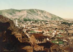 Vintage postcard of Tbilisi, 1890s