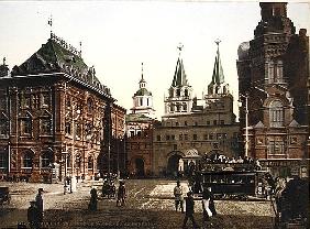 Vintage postcard of Moscow, 1890s