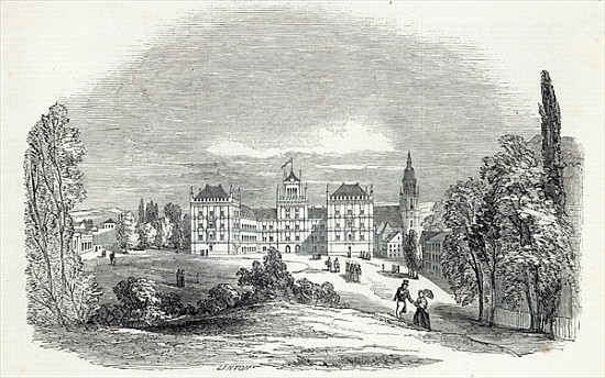 The Palace of Ehrenburg, at Coburg; engraved by W.J. Linton, from ''The Illustrated London News'', 3 van Saxe-Coburg