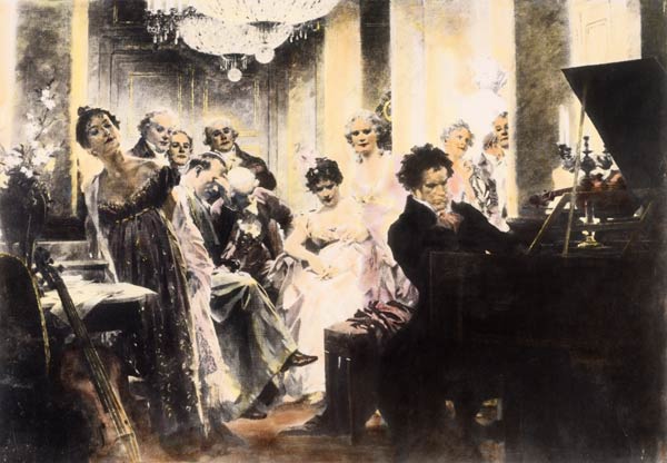 Beethoven at Lichnowskys , Schmid van Schmid