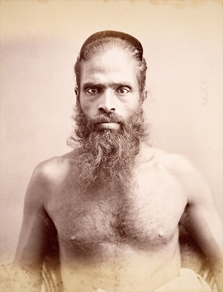 Sinhalese Man, published c.1880 (albumen print)  van Skeen & Co. (fl.1870s-90s)