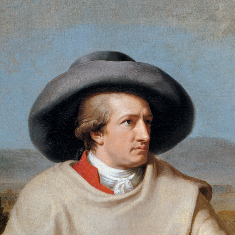Goethe in the Campagna van Tischbein