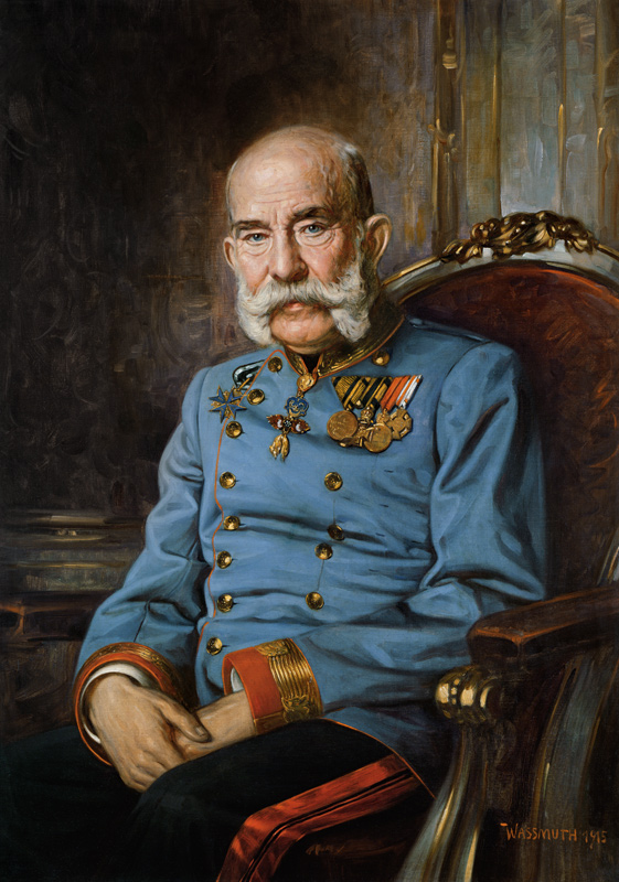 Keizer Franz Joseph van Oostenrijk van Waßmuth