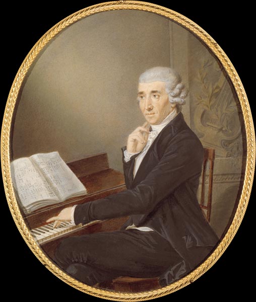 Joseph Haydn , Portr. van Zitterer
