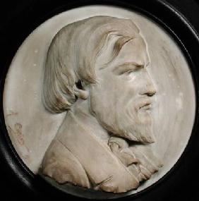 Relief medallion of Frederic Ozanam (1813-53)