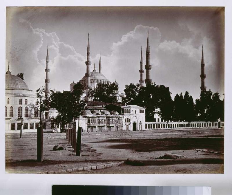 Konstantinopel: Die Blaue Moschee von Sultan Ahmed I van Abdullah Freres