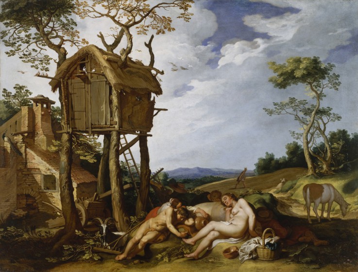 Parable of the Wheat and the Tares van Abraham Bloemaert
