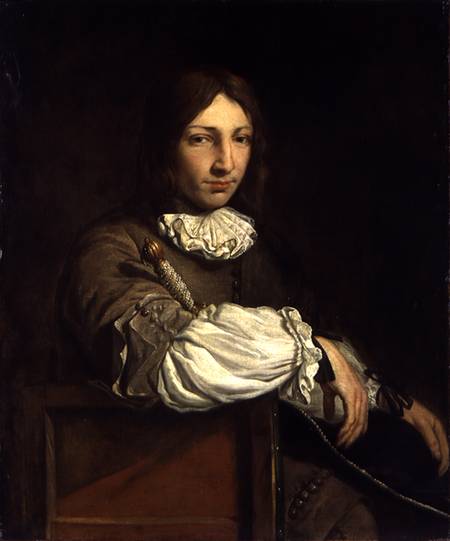 Portrait of a Young Man van Abraham Lamberts Jacobsz van den Tempel
