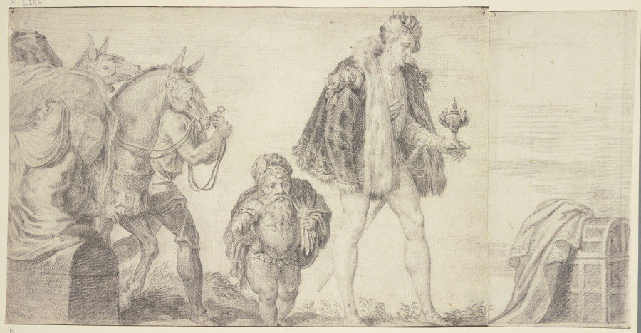 The adoration of the Kings van Abraham van Diepenbeeck
