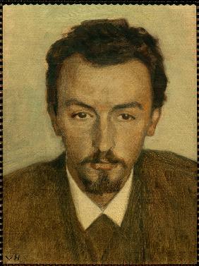Porträt des Malers Vilhelm Hammershöi