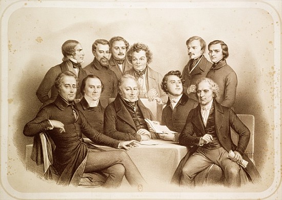 The Provisional Government of 24th February 1848 van Achille Deveria