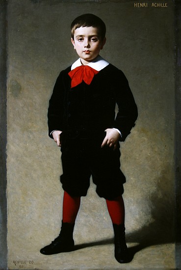Portrait of Henri Achille, the artist''s son van Achille Zo