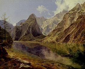Der Königssee mit dem Watzmann van Adalbert Stifter