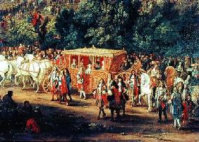 The Entry of Louis XIV (1638-1715) and Maria Theresa (1638-83) into Arras