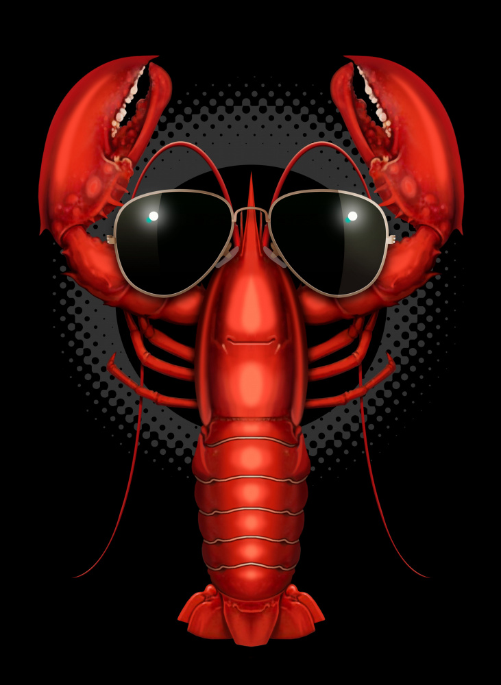 cool lobster van Adam Lawless