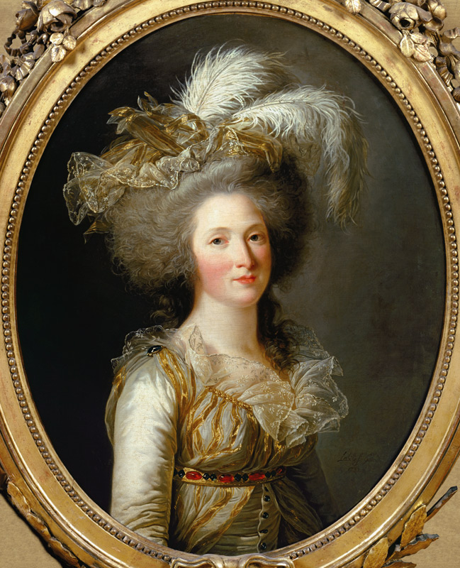 Elisabeth of France (1764-94) called Madame Elisabeth van Adélaide Labille-Guiard