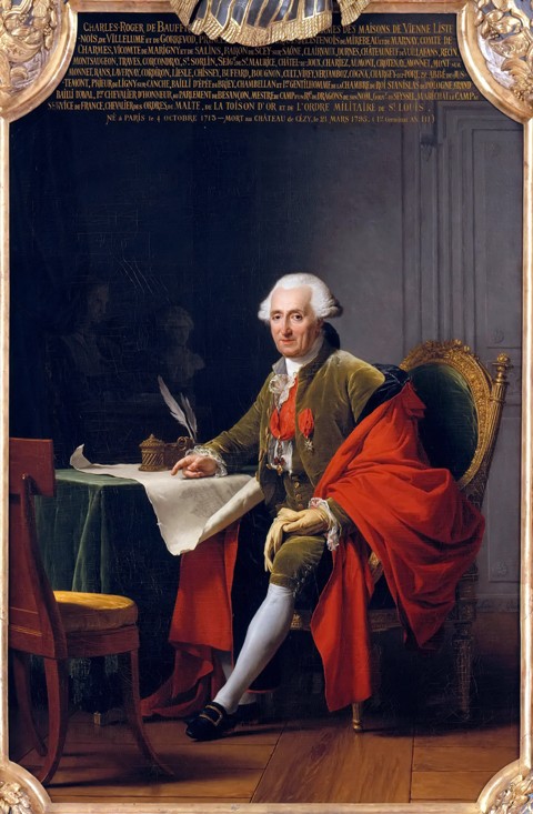 Charles-Roger, prince de Bauffremont (1713-1795) van Adélaide Labille-Guiard