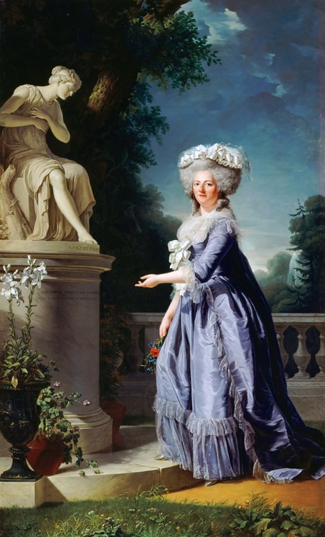 Marie Louise Thérèse Victoire of France (1733-1799) van Adélaide Labille-Guiard
